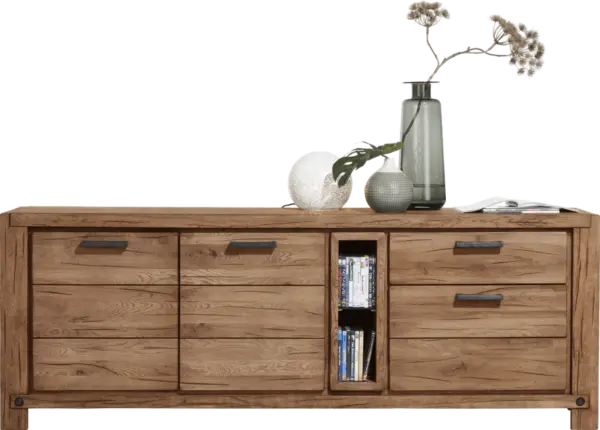 Buffet bois finition foncé H&H chez Infiny Home