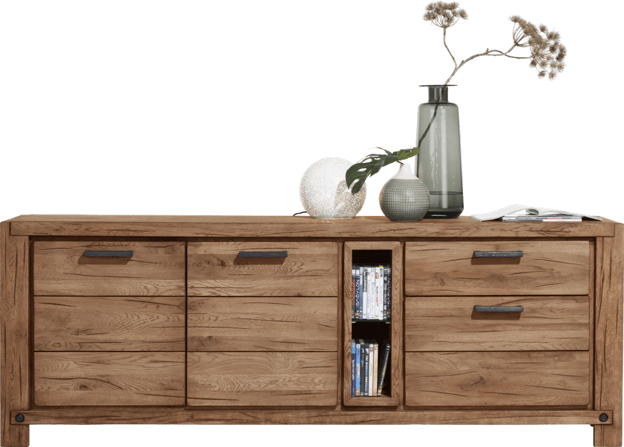 Buffet bois finition foncé H&H chez Infiny Home