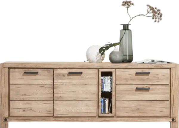 Buffet bois finition naturelle H&H chez Infiny Home