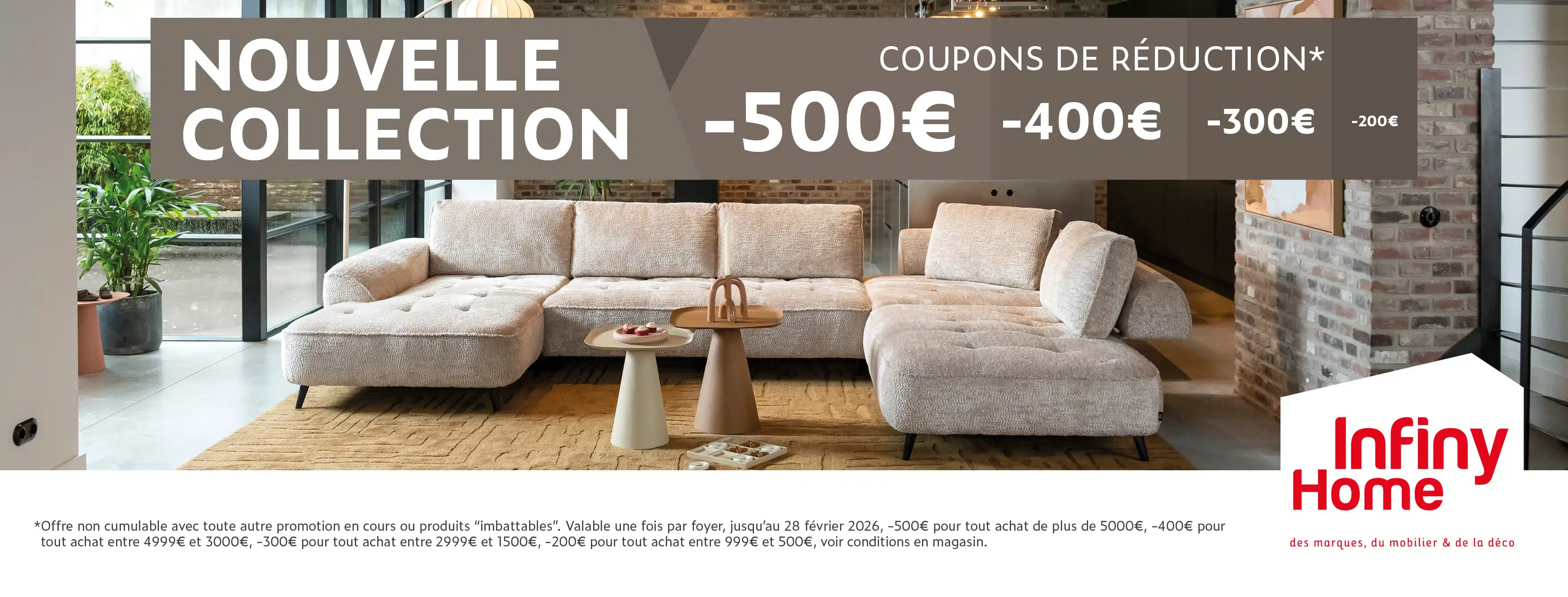 Meubles Infiny Home mobilier et déco, le magasin expert de l'ameublement