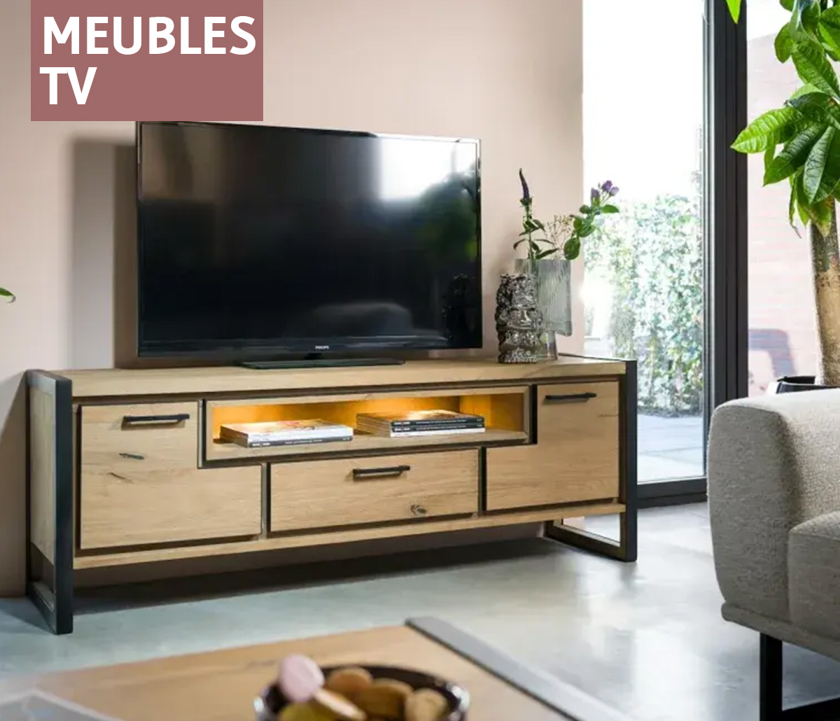 Le meuble TV par Infiny Home: le design, le budget, le choix ! Trouvez le meuble TV adapté à votre style et votre équipement audio visuel
