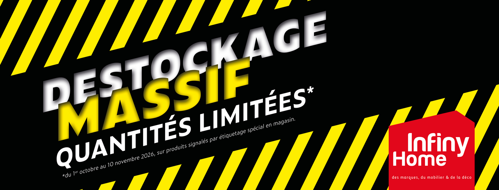 Meubles Infiny Home mobilier et déco, le magasin expert de l'ameublement