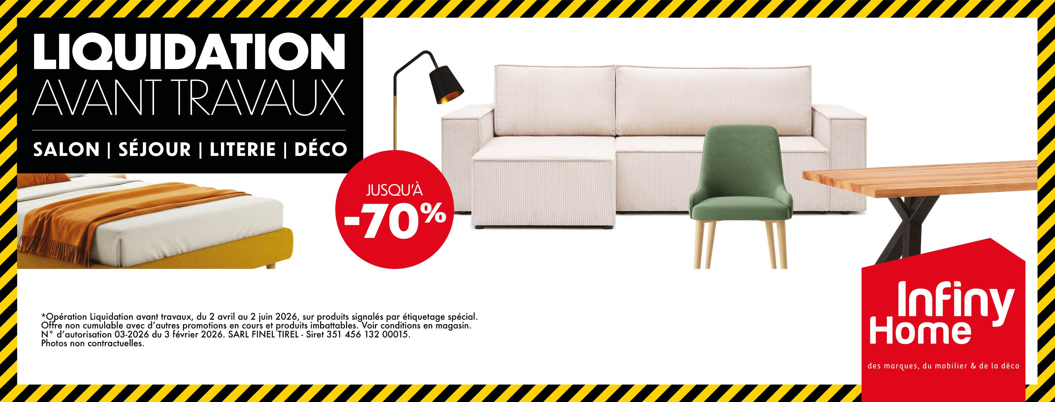 Meubles Infiny Home mobilier et déco, le magasin expert de l'ameublement