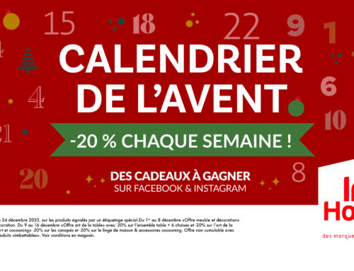 Calendrier de l’Avent meubles et déco d’Infiny Home